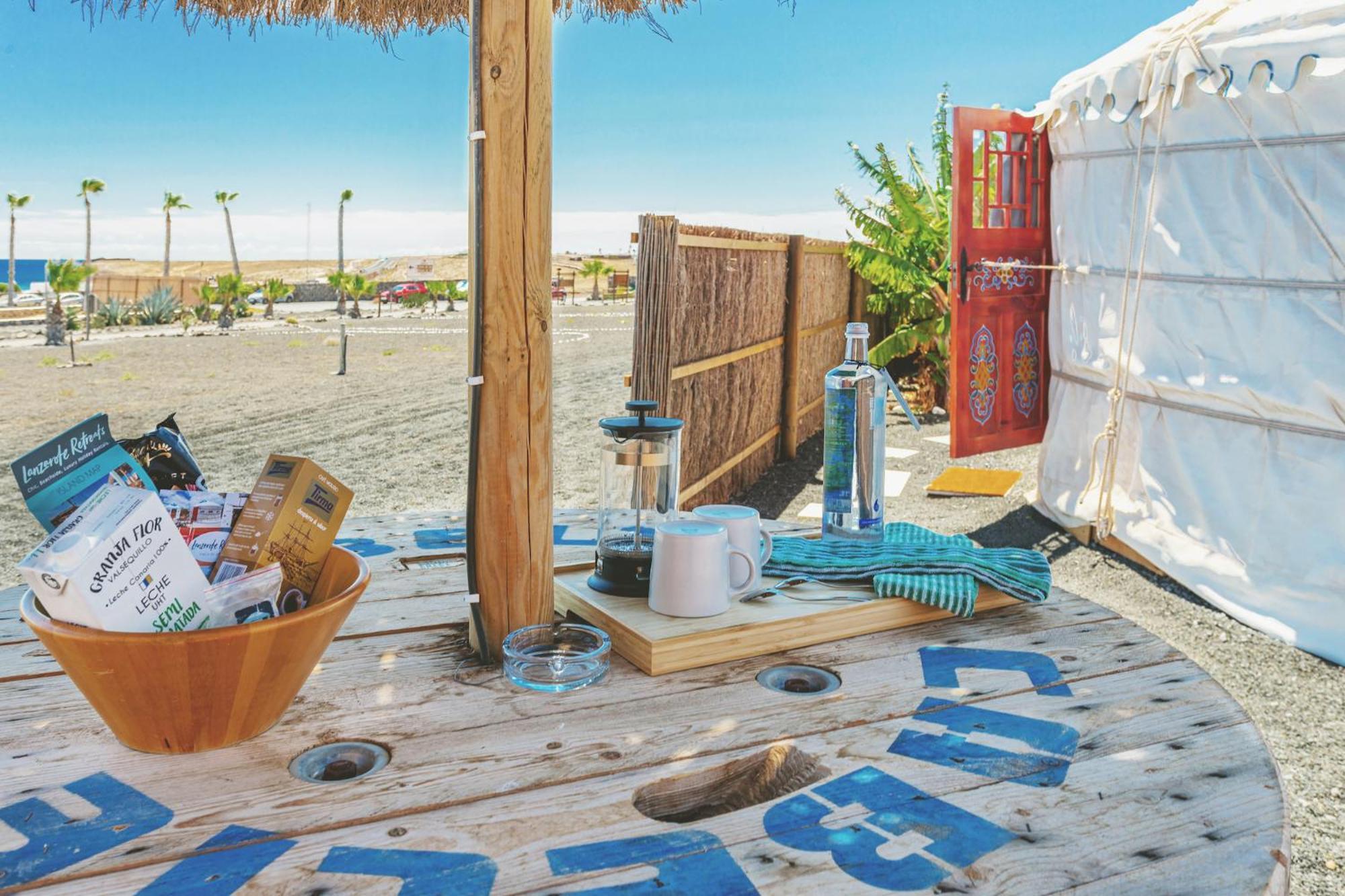 Finca De Arrieta Village - Yurts And Stone Cottages - Shared Pool - Walking Distance To Arrieta Beach - Eco Friendly Tabayesco Exterior photo