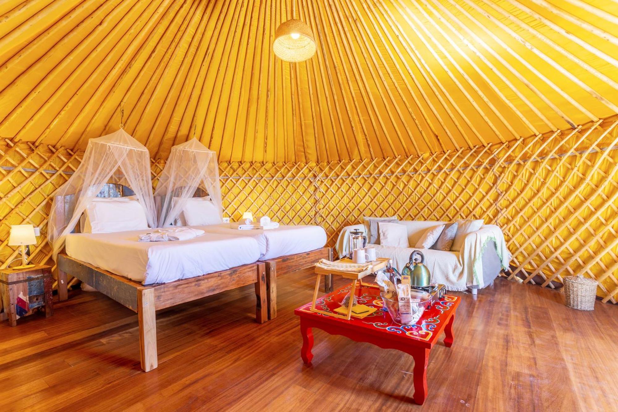 Finca De Arrieta Village - Yurts And Stone Cottages - Shared Pool - Walking Distance To Arrieta Beach - Eco Friendly Tabayesco Exterior photo