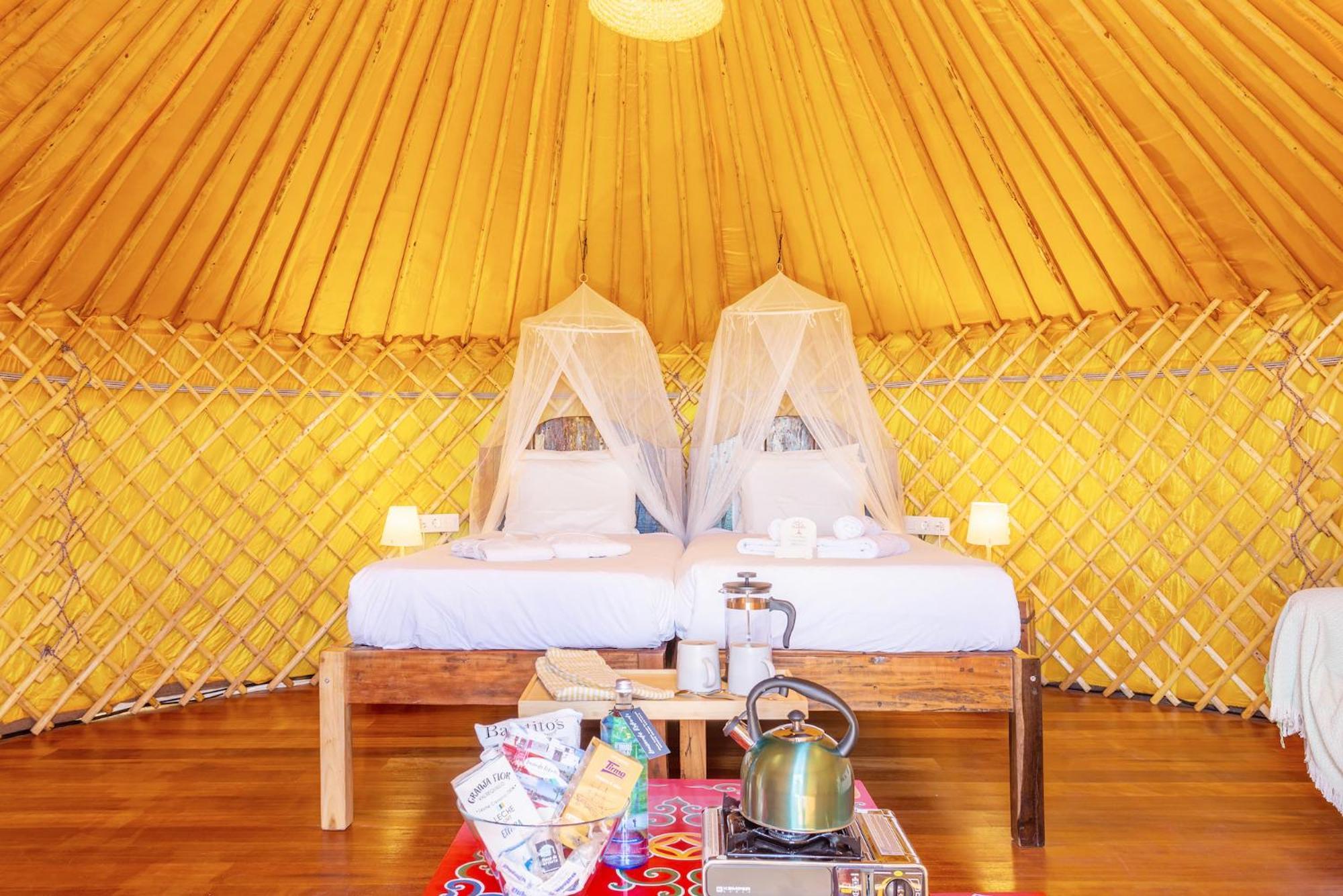Finca De Arrieta Village - Yurts And Stone Cottages - Shared Pool - Walking Distance To Arrieta Beach - Eco Friendly Tabayesco Exterior photo