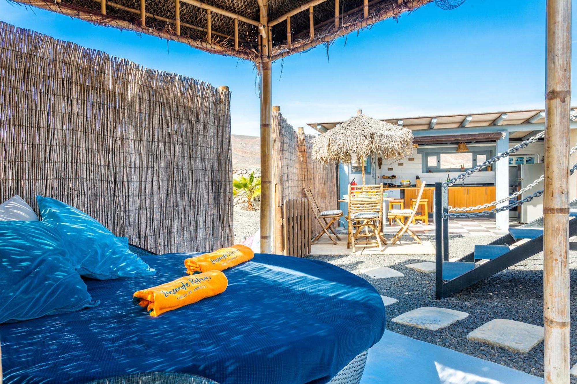 Finca De Arrieta Village - Yurts And Stone Cottages - Shared Pool - Walking Distance To Arrieta Beach - Eco Friendly Tabayesco Exterior photo